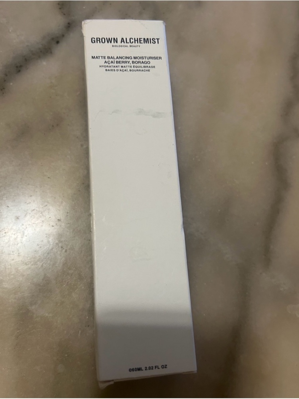 Grown Alchemist White Minimalist Skincare Packaging